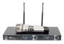 Imagem de Microfone Sem Fio Duplo Boxx MB202 Uhf Profissional 200 Canais