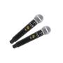Imagem de Microfone Sem Fio Duplo De Mão Lyco Uhf Uh08Mm Profissional