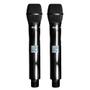 Imagem de Microfone sem fio Dylan D-9000S Power UHF Duplo Preto
