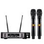 Imagem de Microfone sem fio Dylan D-9000S Power UHF Duplo Preto