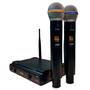 Imagem de Microfone Sem Fio Dylan DW-602 UHF Moldelo MAX Digital Lançamento Cardióide Dinâmico Profisisonal