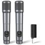 Imagem de Microfone Sem Fio FOLTUSYMY Dual - Alcance de 200m - 2 Handhelds