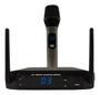 Imagem de Microfone Sem Fio Leson Ls906 Multifrequências Uhf Card Dig