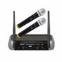 Imagem de Microfone Sem Fio Lm-258U Uhf 2 Canais Frequência Fixa