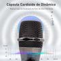 Imagem de Microfone Sem Fio Profissional Bivolt, Display Led, Qualidade Sonora, Processador de Áudio Especial 