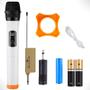 Imagem de Microfone Sem Fio Profissional Com Led Receptor/Pratiarejo