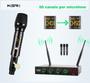 Imagem de Microfone sem fio quadruplo ksr pro br6080 200 canais uhf