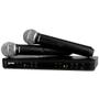 Imagem de Microfone Sem Fio Shure BLX288BR/PG58-M15 Duplo Sistema Original