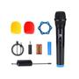Imagem de Microfone Sem Fio Simples Hoopson Profissional Uhf 10 Canais - MIC-009