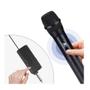 Imagem de Microfone Sem Fio Simples Hoopson Profissional Uhf 10 Canais - MIC-009
