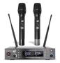 Imagem de Microfone Sem Fio Tsi Br 7000 Uhf Digital Duplo Com Maleta