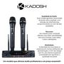 Imagem de Microfone Sem Fio UHF Duplo Profissional Kadosh K 412M