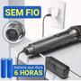 Imagem de Microfone Sem Fio Uhf Recarregável Profission Dinâmico Duplo