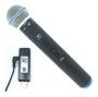 Imagem de Microfone Sem Fio Usb Multifrequência Tsi-x1 100 Canais Uhf Cor Preto