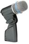 Imagem de Microfone Shure Beta 56A para Instrumentos Musicais - Cinza
