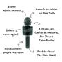 Imagem de Microfone The Voice Brasil Oficial Original Brinquedo Bluetooth Efeito Muda Voz Karaoke Bateria Recarregável CKS