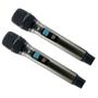 Imagem de Microfone tsi sem fio br 8000 duplo mao uhf