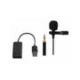 Imagem de Microfone Ultramini com clip para celular + Adaptador USB para PC e Fone
