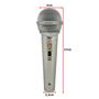 Imagem de Microfone Unidirecional Dinâmico Com Fio Profissional Alta Durabilidade MT1018