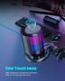 Imagem de Microfone USB para Jogos QIUOIO com Braço de Boom e Luzes RGB
