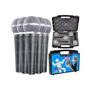 Imagem de Microfone Vocal Csr Ht 58 Profissional Kit Com 5 Peças