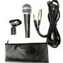 Imagem de Microfone Vocal SK-M58 Dinâmico com Cabo e Cachimbo - SKYPIX
