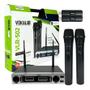 Imagem de Microfone Vokal Sem Fio Duplo VLR-502