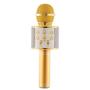 Imagem de Microfone Ws-858 Bluetooth Gold Sem Fio Alto-Falante Homolog