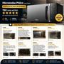 Microondas 28 Litros Philco PMO30EP Preto Com Porta Espelhada 1400w Menu Fit Imagem de Microondas 28 Litros Philco PMO30EP Preto Com Porta Espelhada 1400w Menu Fit