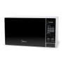 Imagem de Microondas Midea 20L com Função Tira Odor e ECO Branco e Preto 127V MRAS21