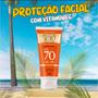 Imagem de Micropeeling Facial + Protetor Solar Facial com Vitamina E 70 FPS 