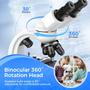 Imagem de Microscópio Binocular Composto PalliPartners - Ampliação de 40X a 2000X