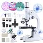 Imagem de Microscópio Eyemocsin 40X-2000X com Luz LED - Para Adultos e Crianças