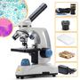 Imagem de Microscópio SWIFT SW150 Compound - 40X-1000X com Câmera para Estudantes