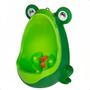 Imagem de Mictório Infantil Stand Up Leve Prático Resistente Com Recipiente Removível Sapo Verde KaBaby - 22004G