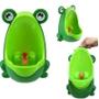 Imagem de Mictório Pinico Troninho Infantil Menino Bebe Sapinho Sapo Verde