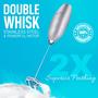 Imagem de Milk Frother Zulay Kitchen Potful Double Whisk Handheld Silver