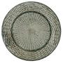 Imagem de Mimo Style Sousplat Redondo Rattan Prata 33 cm