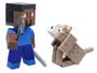 Imagem de Minecraft - Black Edition com Lobo Bege e acessórios