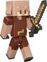 Imagem de Minecraft Piglin Craft-a-Block 2-Pk, Action Figures & Toys to Create, Explore and Survive, Authentic Pixelated Designs, Collectible Gifts for Kids Age 6 Year and Older