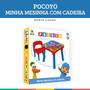 Imagem de Minha Mesinha Pocoyo Mesa com Cadeira Infantil Monte Libano