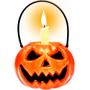 Imagem de Mini Abóbora com Alça p/ Dia das Bruxas Halloween Decoração