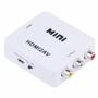 Imagem de Mini Adaptador Conversor Hdmi Para Video Composto Rca AV - HDMI2AV