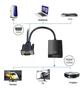 Imagem de Mini Adaptador Conversor Vga- 2hdmi Entrada Vga E Saida Hdmi
