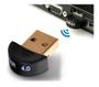 Imagem de Mini Adaptador Receptor Bluetooth Usb Csr 5.0 Conector Pc  Notebook Windows Universal