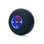 Imagem de Mini Alto-Falante Bluetooth Portátil com LED - À Prova D'Água e Ventosa