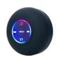 Imagem de Mini Alto-Falante Bluetooth Portátil com LED - À Prova D'Água e Ventosa