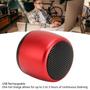 Imagem de Mini Alto-Falante Sanpyl - Tamanho Mini Ovo com Bluetooth 5.0 - Vermelho