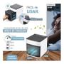 Imagem de Mini Ar Condicionado Arctic: Ideal para um frescor confortável e uma iluminação LED que proporciona um toque elegante.