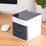 Imagem de Mini Ar Condicionado Portátil Arctic Air Cooler Umidificador Climatizador Luz Led USB / Ar puro